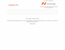 Tablet Screenshot of dropjacks.info